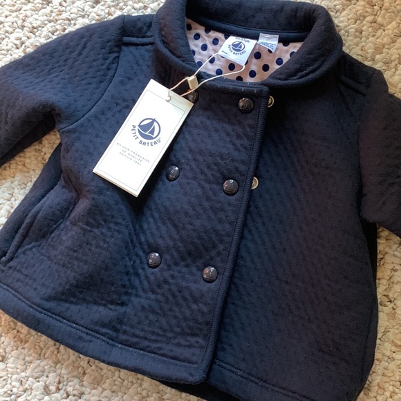 Petit Bateau Other - Petit Bateau NWT pea coat 6 months